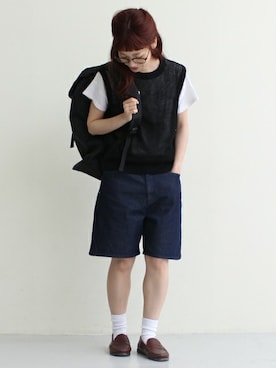 Tさん（レディース・154cm）の春コーディネート