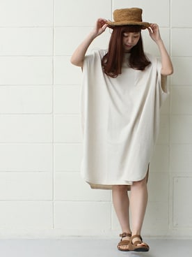 「PAR ICI（パーリッシィ）のアイテム」を使った、Tさん（レディース・154cm）の春コーディネート