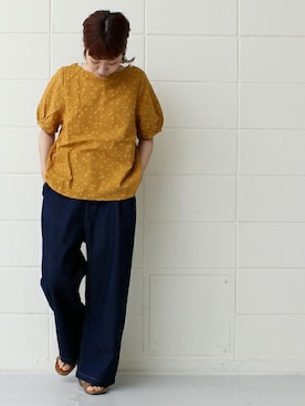 「PAR ICI（パーリッシィ）のアイテム」を使った、Tさん（レディース・154cm）の春コーディネート