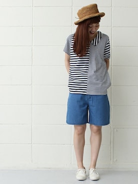 Tさん（レディース・154cm）の夏コーディネート