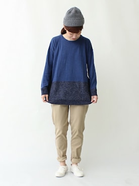 「PAR ICI（パーリッシィ）のアイテム」を使った、Tさん（レディース・154cm）の夏コーディネート