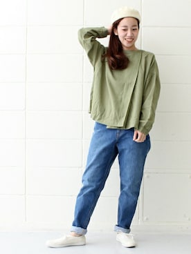 Tさん（レディース・154cm）の冬コーディネート