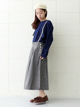 Tさん（レディース・154cm）の春コーディネート