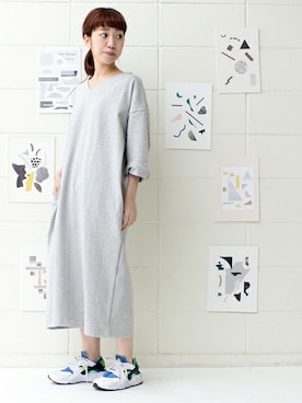 「PAR ICI（パーリッシィ）のアイテム（Tシャツ/カットソー）」を使った、Tさん（レディース・154cm）の春コーディネート