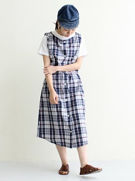 Tさん（レディース・154cm）の春コーディネート