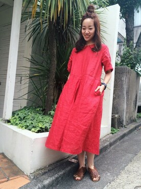 Tさん（レディース・154cm）の春コーディネート