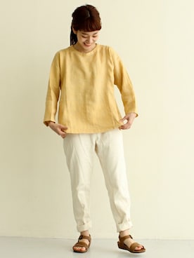 「PAR ICI KLASSISK（パーリッシィクラシスク）のアイテム」を使った、Tさん（レディース・154cm）の春コーディネート