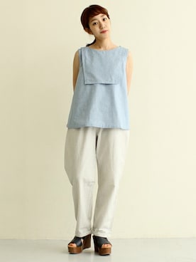 Tさん（レディース・154cm）の春コーディネート