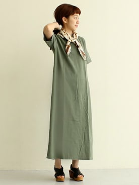 「PAR ICI（パーリッシィ）のアイテム」を使った、Tさん（レディース・154cm）の春コーディネート