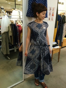 「PAR ICI KLASSISK（パーリッシィクラシスク）のアイテム」を使った、Tさん（レディース・154cm）の夏コーディネート