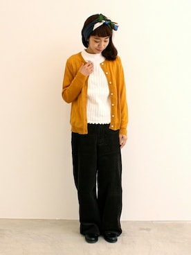 Tさん(レディース・154cm)の秋コーディネート