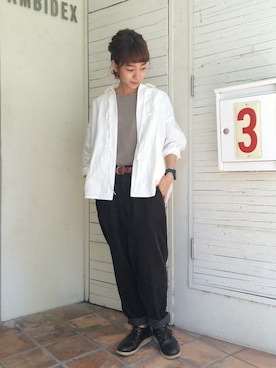 Tさん（レディース・154cm）の秋コーディネート