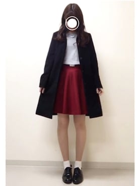 「PROFILE（プロフィール）のアイテム」を使った、®️さん（レディース・162cm）の冬コーディネート