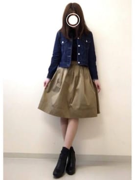 ®️さん（レディース・162cm）の冬コーディネート