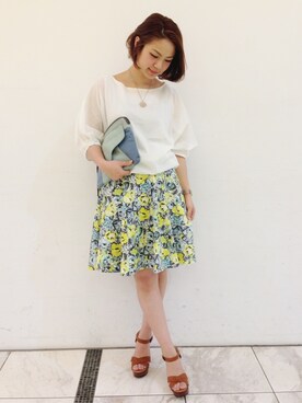 「mysty womam」｜みょん／ALAND STAFFさん（レディース・163cm）の春コーディネート