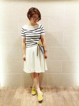 みょん／ALAND STAFFさん（レディース・163cm）の春コーディネート