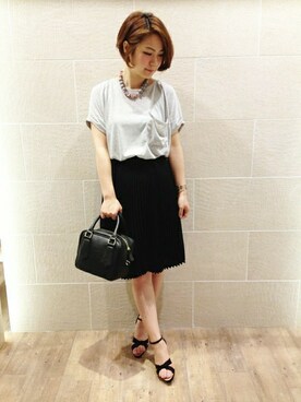 みょん／ALAND STAFFさん（レディース・163cm）の春コーディネート