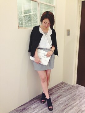 みょん／ALAND STAFFさん（レディース・163cm）の夏コーディネート