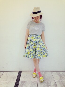 みょん／ALAND STAFFさん（レディース・163cm）の夏コーディネート