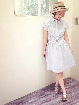 みょん／ALAND STAFFさん（レディース・163cm）の夏コーディネート