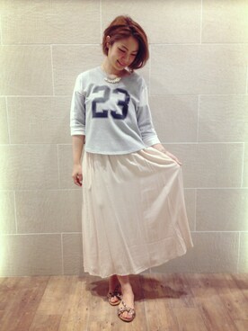 みょん／ALAND STAFFさん（レディース・163cm）の夏コーディネート