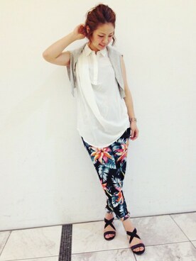 みょん／ALAND STAFFさん（レディース・163cm）の夏コーディネート