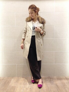 みょん／ALAND STAFFさん（レディース・163cm）の秋コーディネート