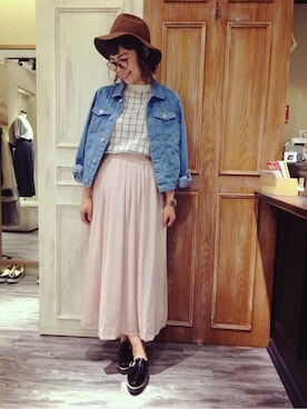 みょん／ALAND STAFFさん（レディース・163cm）の秋コーディネート