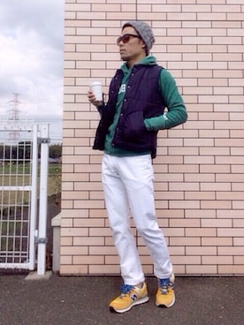 「GAP」｜seiさん（メンズ・173cm・40代）の春コーディネート
