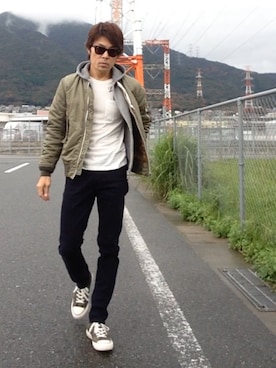 seiさん（メンズ・172cm）の冬コーディネート