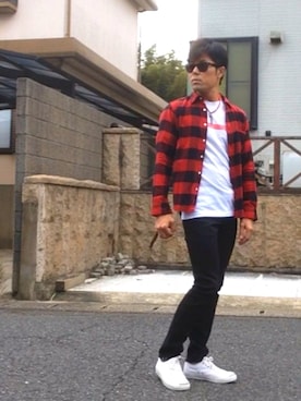 「CONVERSE（コンバース）のCONVERSE コンバース ジャック パーセル / JACK PURCEL（スニーカー）」を使った、seiさん（メンズ・172cm）の秋コーディネート