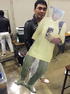 「激安コーデ」｜「アイテム（スラックス）」を使った、のすけさん（レディース・157cm）の秋コーディネート