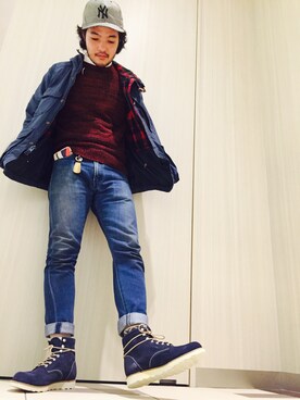 YAMAさん（メンズ・169cm）の秋コーディネート