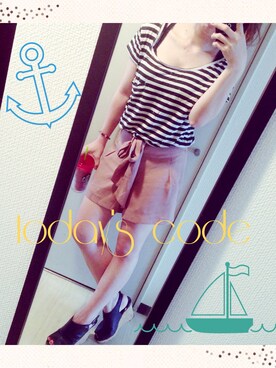 eca...さん（レディース・157cm）の夏コーディネート