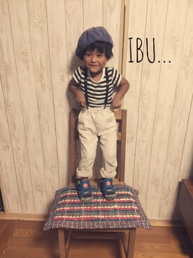 ana...ibu...さん（キッズ・100cm）の夏コーディネート