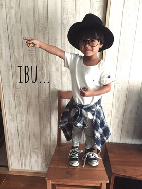 ana...ibu...さん(キッズ・100cm)の秋コーディネート