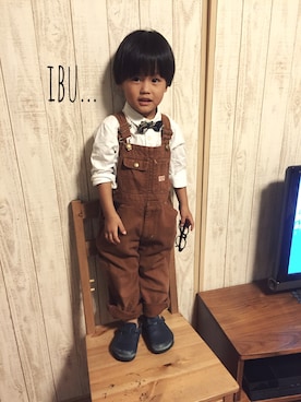 「カリメロ」｜ana...ibu...さん（キッズ・100cm）の秋コーディネート
