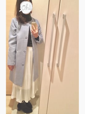「N.（N. Natural Beauty Basic）（エヌエヌナチュラルビューティーベーシック）のアイテム（その他アウター）」を使った、may75xoさん（レディース・155cm）の秋コーディネート