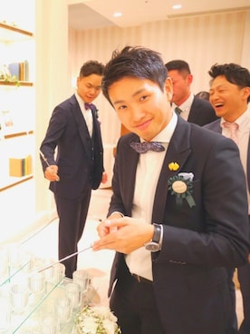 「ONLY（オンリー）のアイテム（セットアップ）」を使った、Soichiro Yoshimuraさん（メンズ・170cm）の秋コーディネート