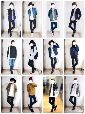 かきぴーさんのコーディネート