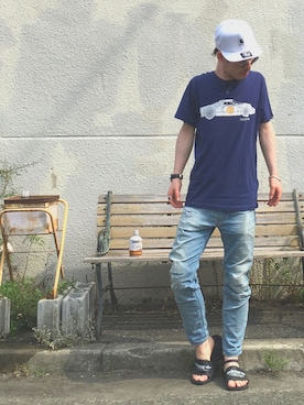 S.c.o.さん（メンズ・170cm）の夏コーディネート