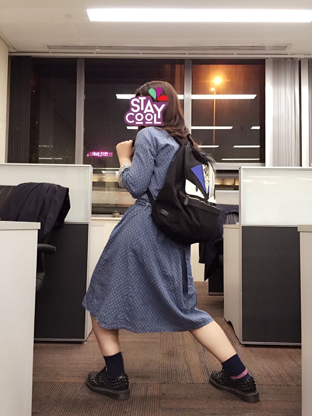 「FENDIのアイテム（バッグ、ブラック系）」を使った、Miss.Phoenixさん（レディース・160cm）の秋コーディネートの1枚目の写真