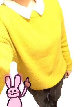 「CLOUDNINE（クラウドナイン）のアイテム（パンツ）」を使った、ｺ ﾊ ✎*。さん（レディース・159cm）の冬コーディネート