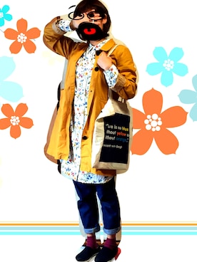 ANCOさん（レディース・158cm）の春コーディネート