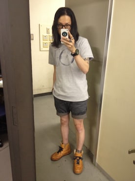 「FLASH POINT（フラッシュポイント）のアイテム」を使った、Kato-Aさん（メンズ・165cm）の春コーディネート