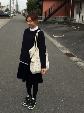 AI ♡さん（レディース・163cm）の秋コーディネート