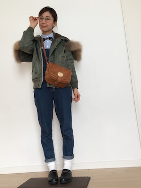 AI ♡さん（レディース・163cm）の冬コーディネート