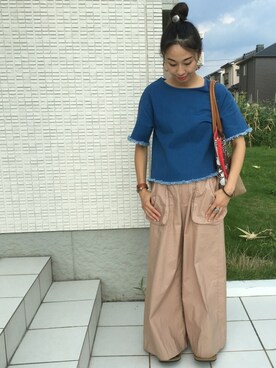 AI ♡さん(レディース・163cm)の夏コーディネート