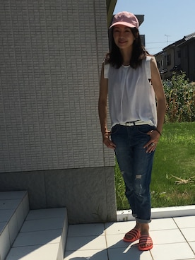 AI ♡さん（レディース・163cm）の夏コーディネート