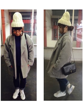 ま みさん（レディース・151cm）の冬コーディネート